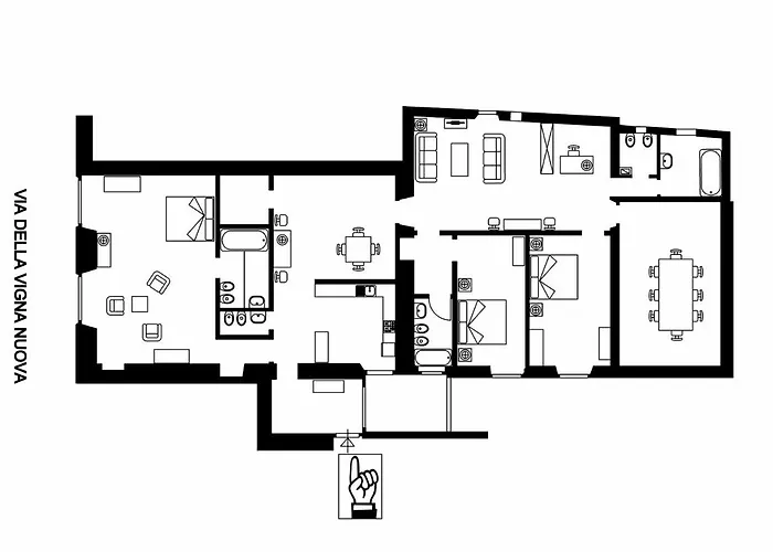 Apartament Duomo Vigna Nuova By Halldis *